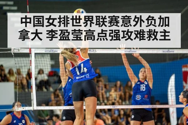 中国女排世界联赛意外负加拿大 李盈莹高点强攻难救主